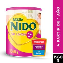 Fórmula Láctea Nido Etapa 1+ Sin Lactosa 1560g 
