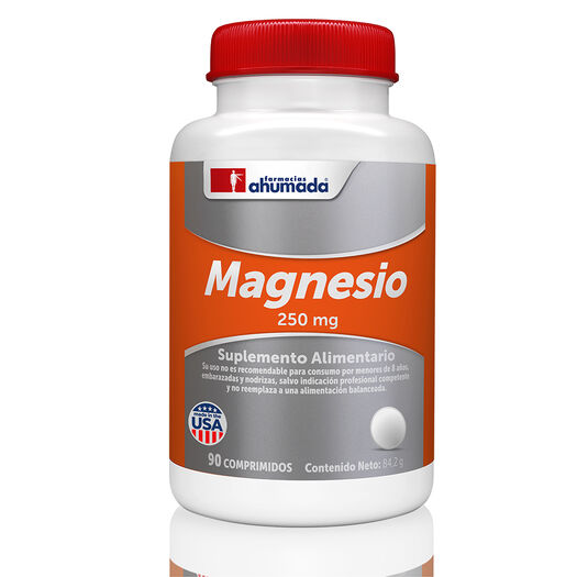 Magnesio 250mg 90 Comprimidos, , large image number 0
