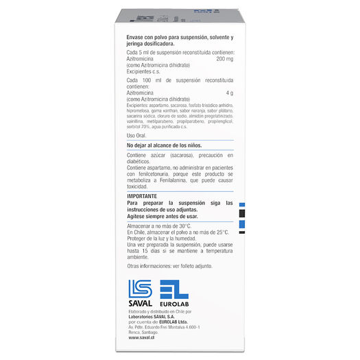 Trex 200 mg/5 mL x 15 mL Polvo Para Suspensión Oral Con Solvente, , large image number 1
