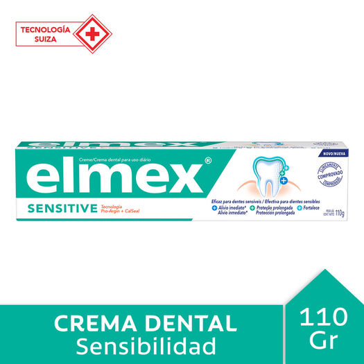 Elmex Pasta Dental Sensitive x 110 g, , large image number 0