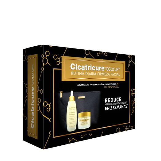 Pack Cicatricure Gold Día + Serum + Cosmetiquero, , large image number 0