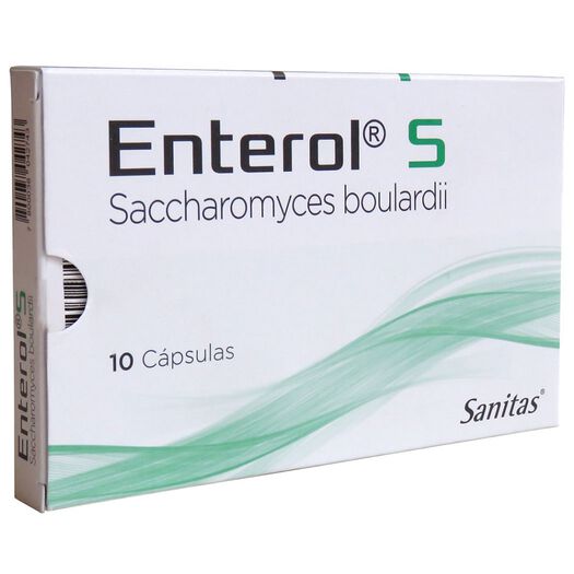 Enterol S 10 Capsulas 250mg, , large image number 0