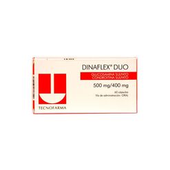 Dinaflex Duo 400 mg/500 mg x 60 Cápsulas