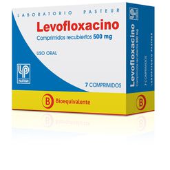 Levofloxacino 500mg x 7 Comprimidos PASTEUR