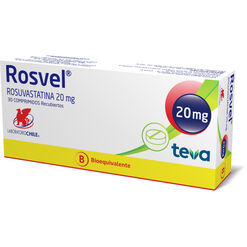Rosvel 20 mg x 30 Comprimidos Recubiertos