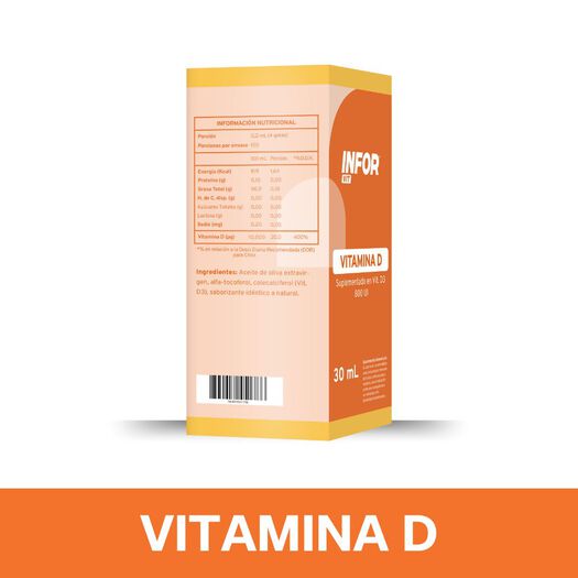 Infor D3 800 UI x 30 mL Solucion Para Gotas Orales, , large image number 2