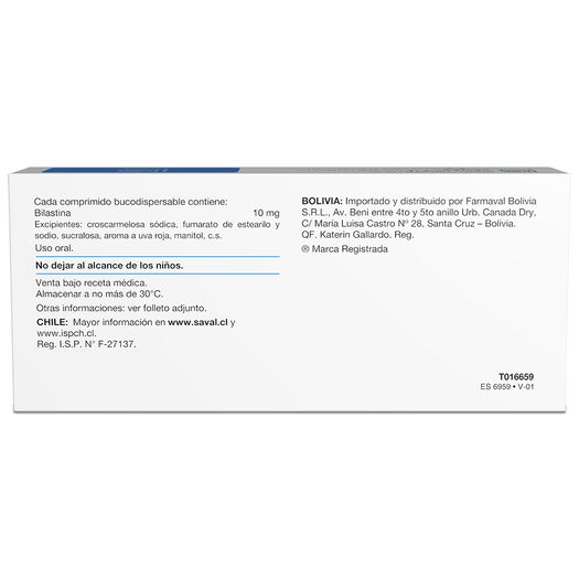 Blaxitec ODT 10 mg x 30 Comprimidos Bucodispersables, , large image number 1