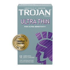 Preservativo Trojan Ultra Thin 12un.