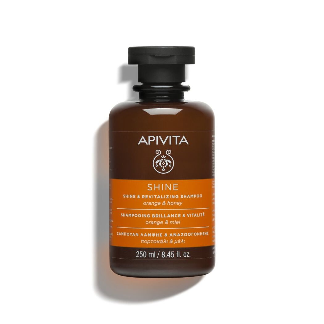 Shampoo Apivita Brillo Revitalizante 250 mL, , large image number 0