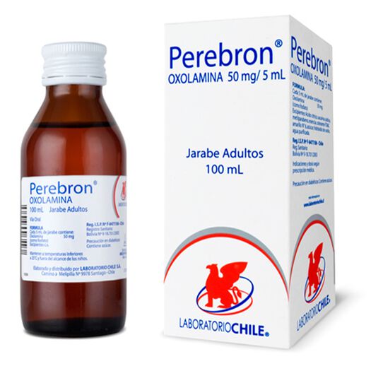Perebron Adulto 50 mg/5 mL x 100 mL Jarabe, , large image number 0