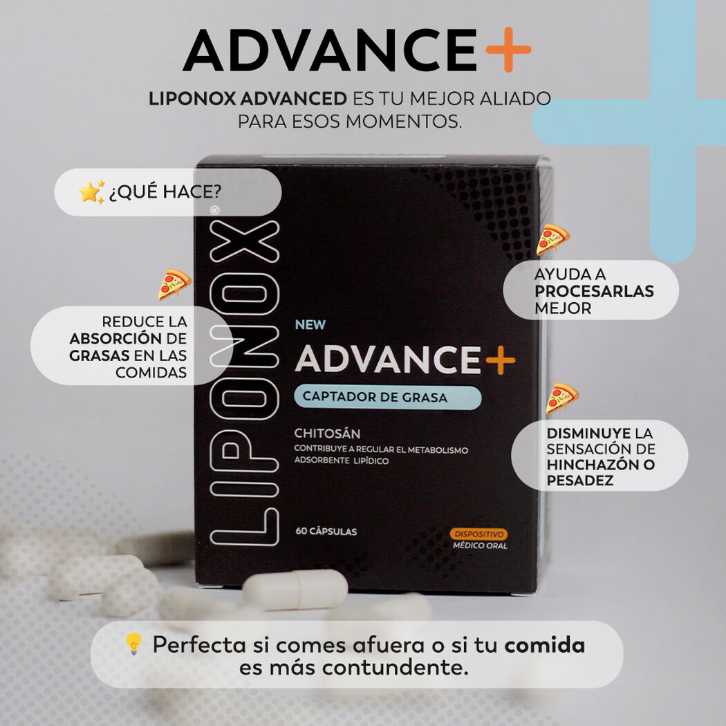 Advance+ Captador de Grasas 60 C&aacute;psulas, , large image number 1