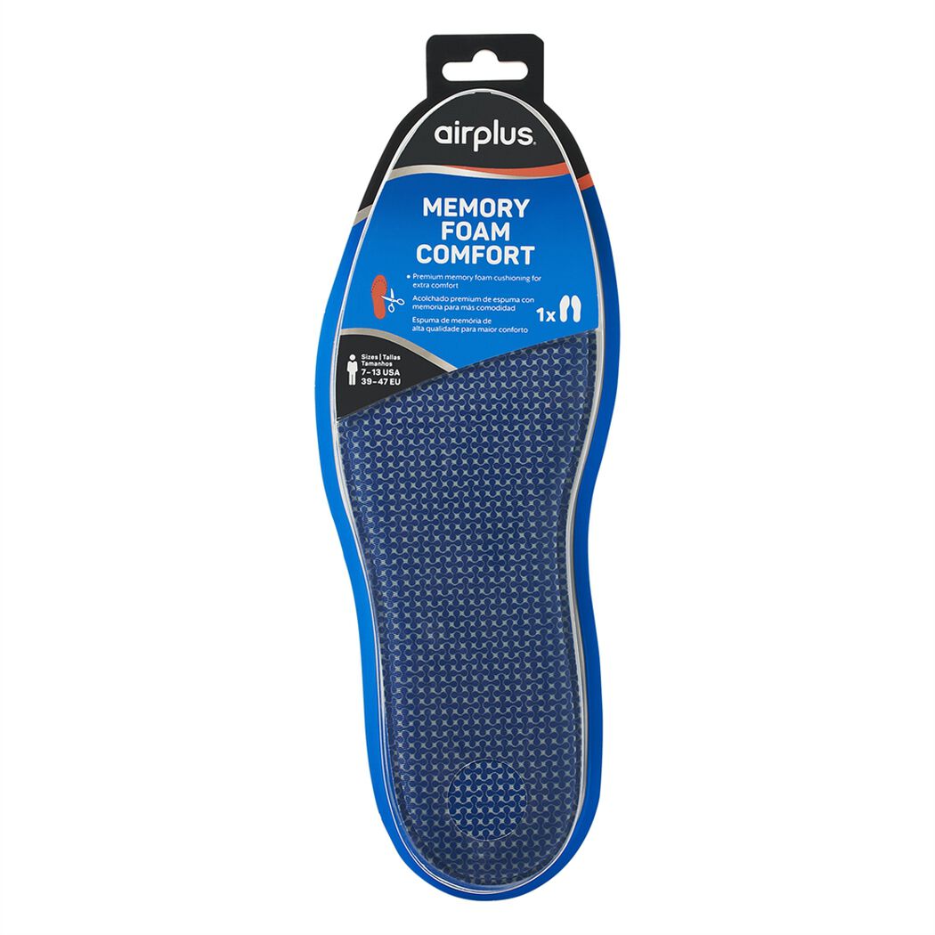 Plantillas Memory Foam para Hombre Talla 39-47 Recortable, , large image number 0