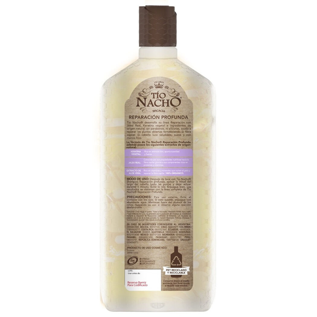 Acondicionador Tio Nacho Reparacion Profunda con Keratina 950ml, , large image number 1