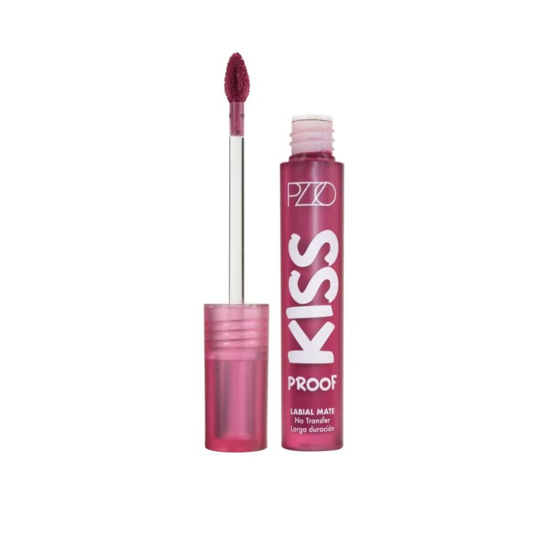 Labial Liquido Kiss Proof Intransferible Pink Mauvre Petrizzio, , large image number 0