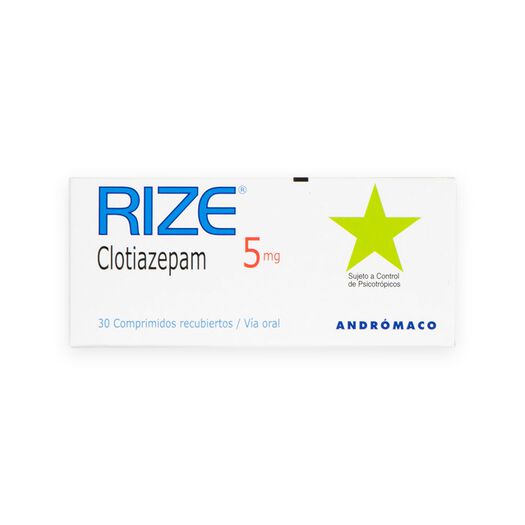 Rize 5 mg x 30 Comprimidos Recubiertos, , large image number 0