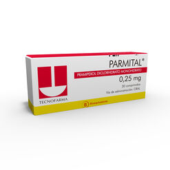Parmital 0.25 mg x 30 Comprimidos