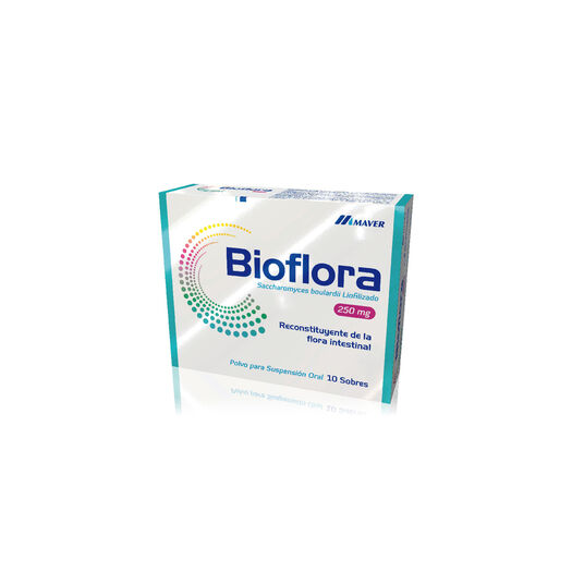 Bioflora 250 mg x 10 Sobres, , large image number 0