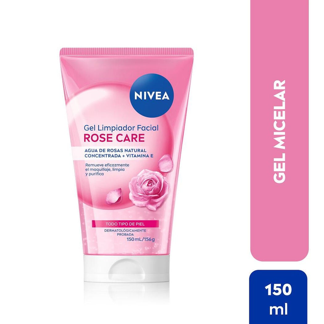 Gel Micelar NIVEA Rose Care 150 ml, , large image number 0