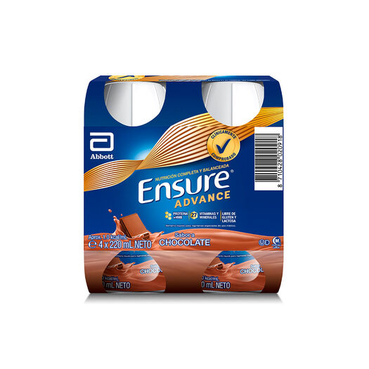 Ensure Advance 4pack Chocolate 220ml, , large image number 2