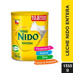 Leche en Polvo Nido Entera 1350g 