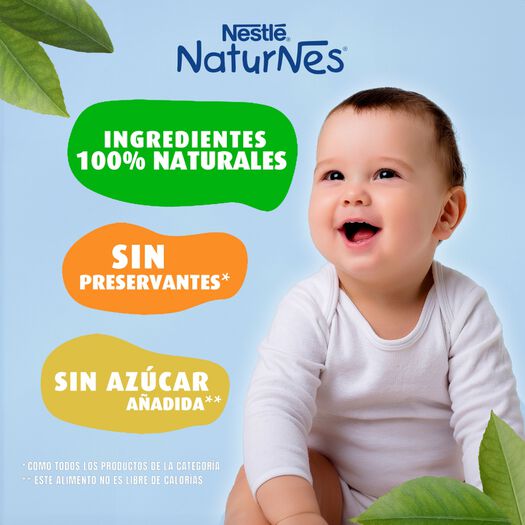 Compota Orgánica Pouch Naturnes Manzana 100 g, , large image number 1