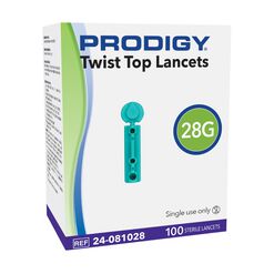 Lancetas Glicemia Prodigy 28 g 100 un