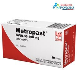 Metropast 500 mg x 10 Óvulos Vaginales