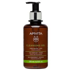 Gel Apivita Facial Limpiador 200 mL