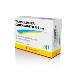 Tamsulosina Clorhidrato 0,4 mg x 30 Capsulas con Granulos Recubiertos de Liberacion Prolongada