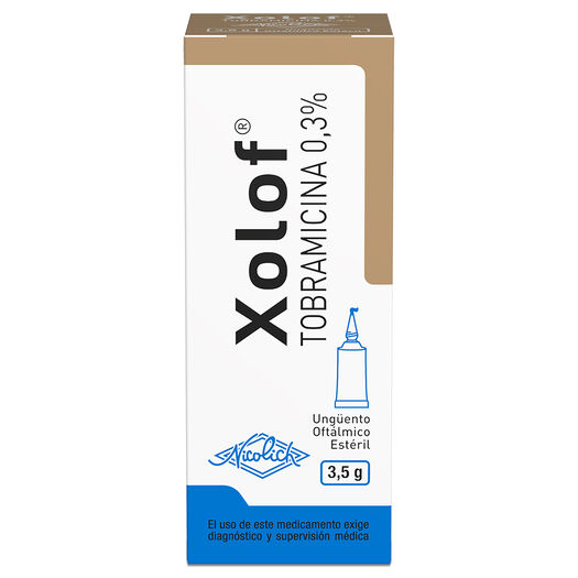 Xolof 0,3 % x 3,5 g Ungüento Oftálmico, , large image number 0