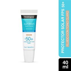 Protector Solar Neutrogena Hydro Boost Tono Claro FPS 50+ 40 mL