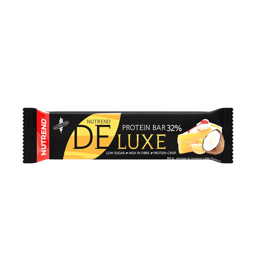 Nutrend Deluxe Orange Coconut Cake x 60 g Barra, , large image number 0