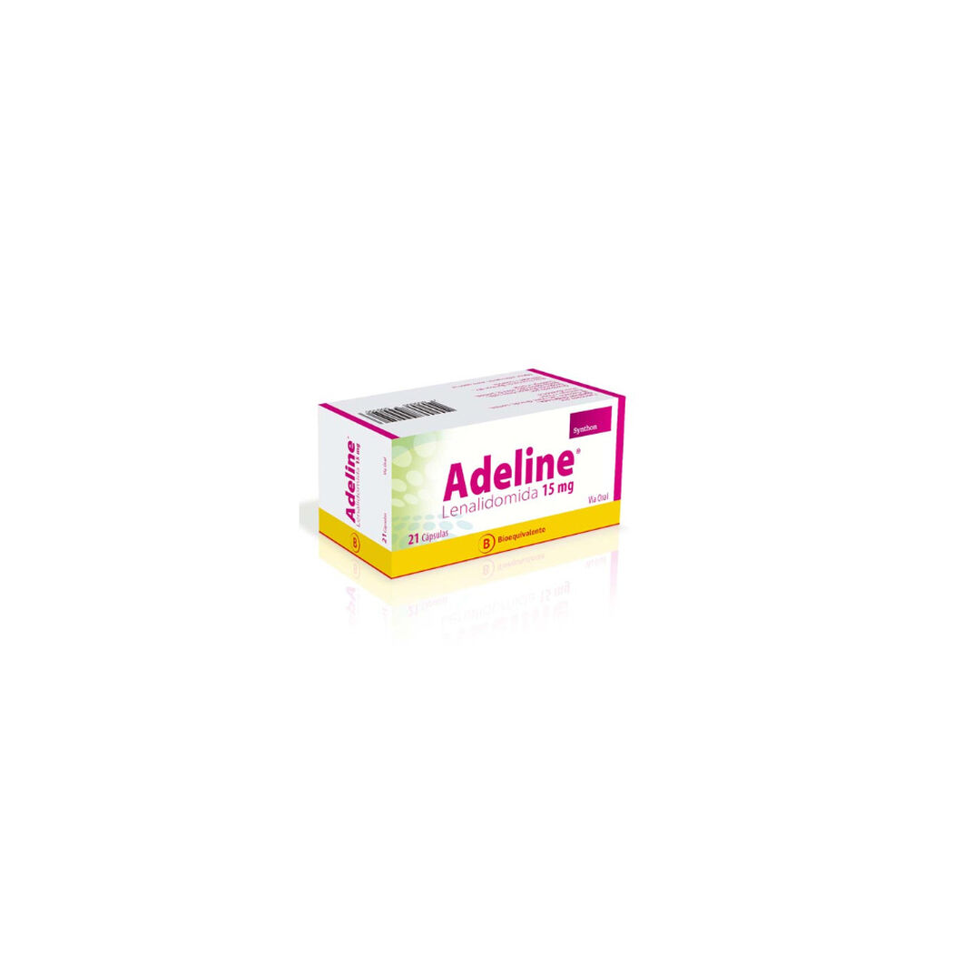 Adeline 15 mg Caja 21 C&aacute;psulas, , large image number 0