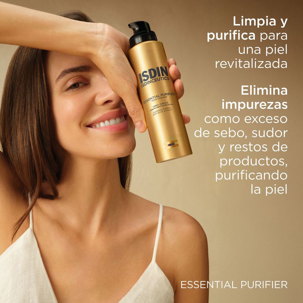 Limpiador Facial Isdinceutics Essential Purifier para Piel Mixta y Grasa 150 mL, , large image number 2
