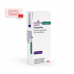 Mounjaro Tirzepatida KwikPen 7,5 mg/0,6 mL
