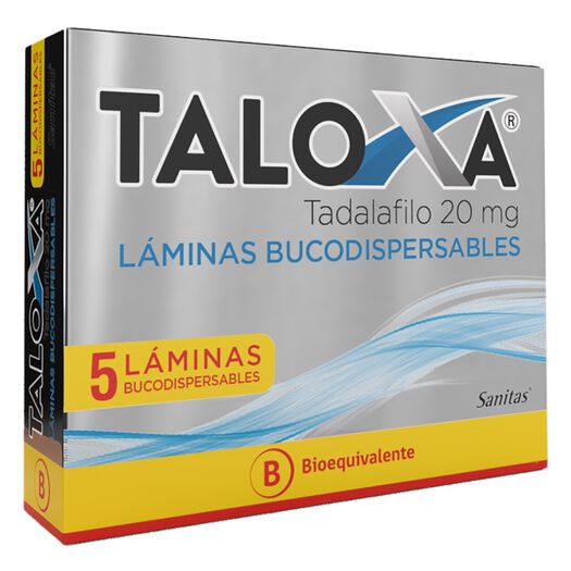 Taloxa  20 mg x 5 Laminas Bucodispersables, , large image number 0