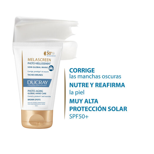 Ducray Melascreen Photo-Aging Crema De Manos Spf50+ 50Ml, , large image number 1