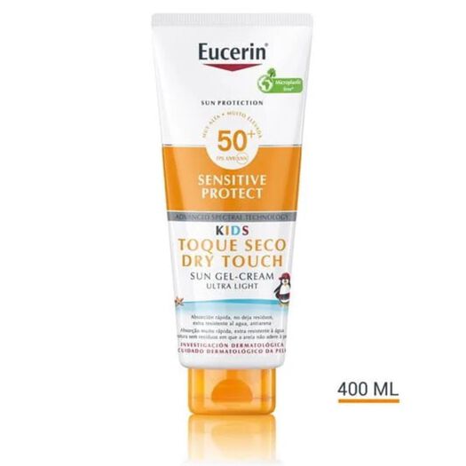 Protector Solar Eucerin Sun Kids D.Touch 400Ml, , large image number 0
