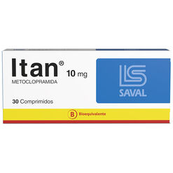 ITAN Metoclopramida 10 mg 30 comprimidos