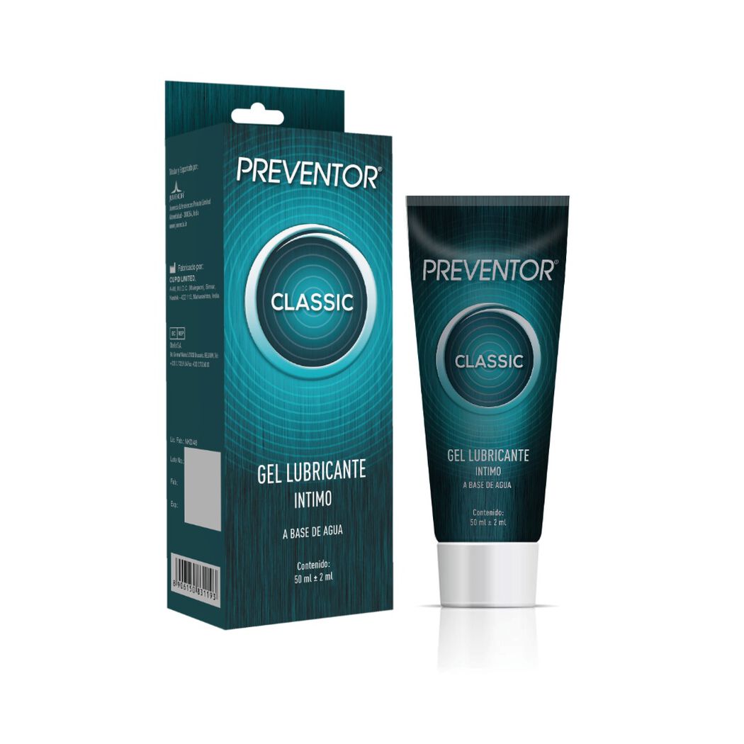 Gel Lubricante &Iacute;ntimo Preventor Classic 50 ml, , large image number 0