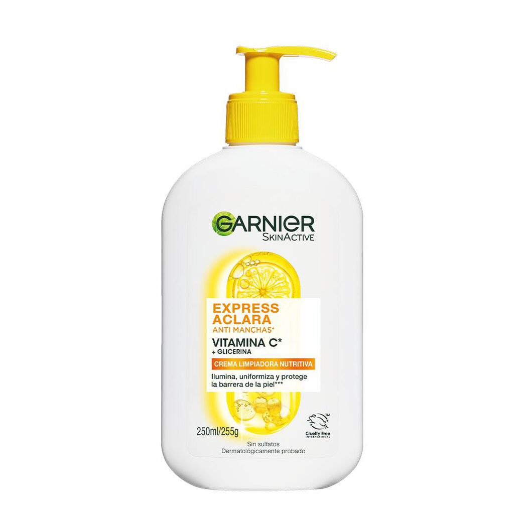 Limpiador Garnier Anti Manchas Vitamina C 250 mL, , large image number 0
