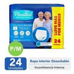 Ropa Interior Plenitud Protect Plus P/M 24 un