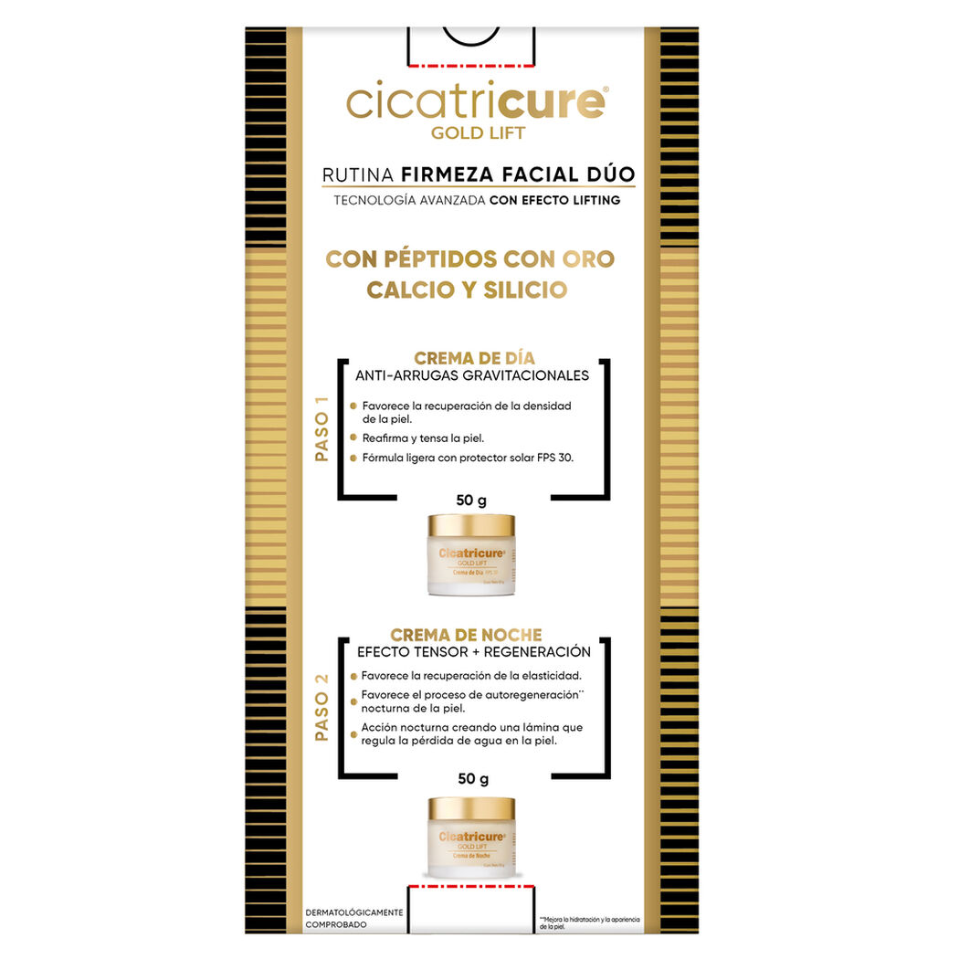 Pack Cicatricure Gold Crema Día 50Gr+Gold Noche 50Gr, , large image number 3