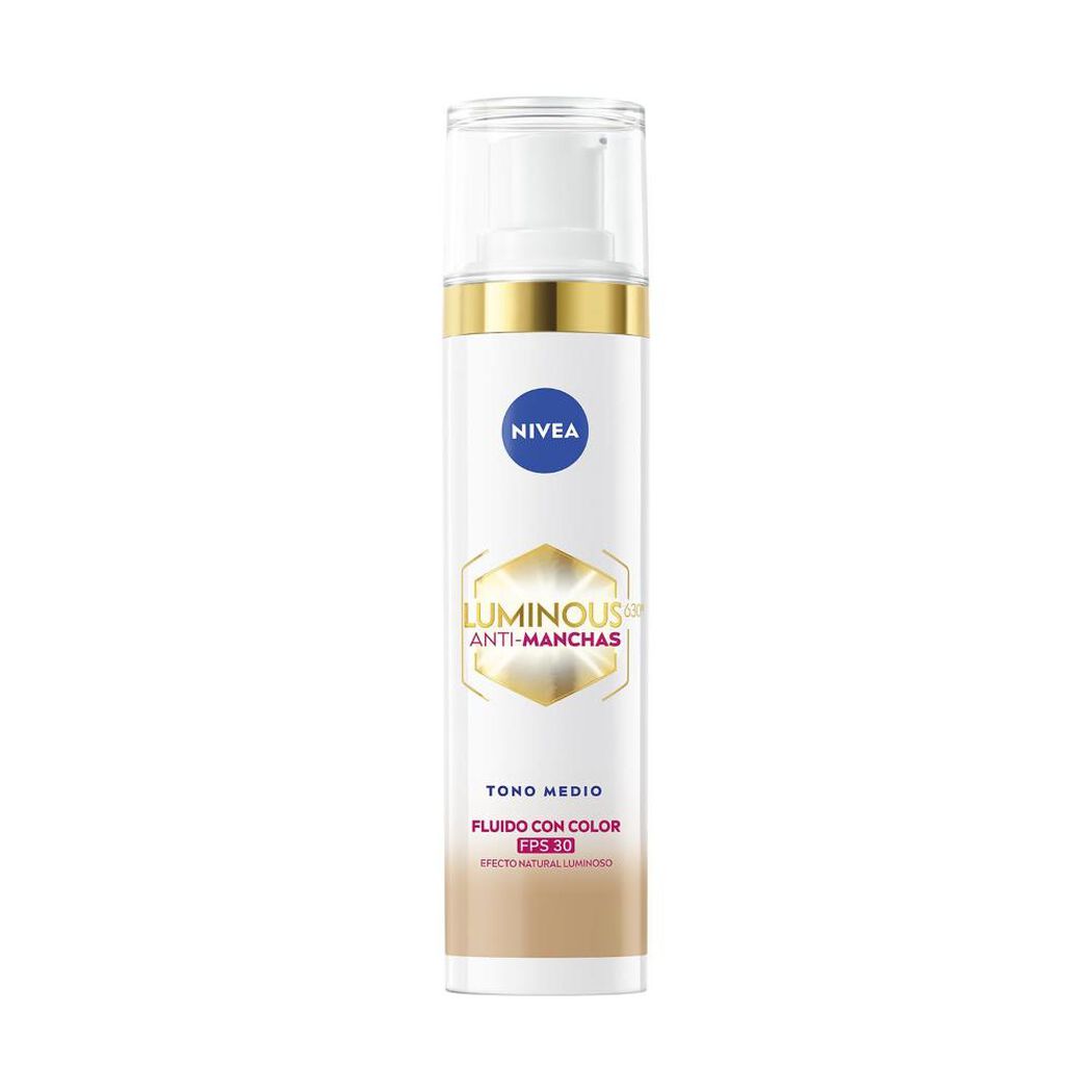 NIVEA Luminous630® Fluido Anti-Manchas Tono Medio 40ml, , large image number 1