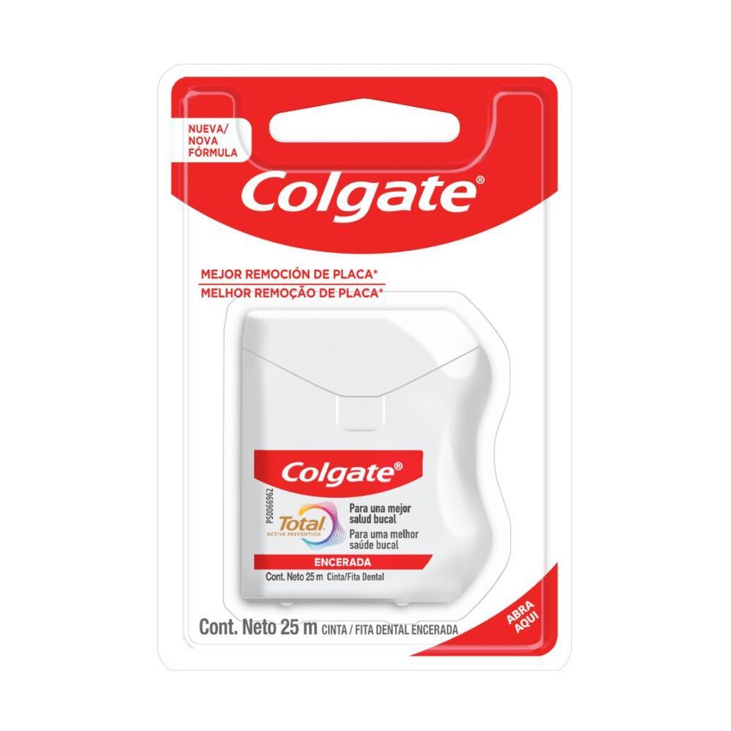 Hilo Dental Colgatel Colgate Total Encerado 2 m 1 un, , large image number 1