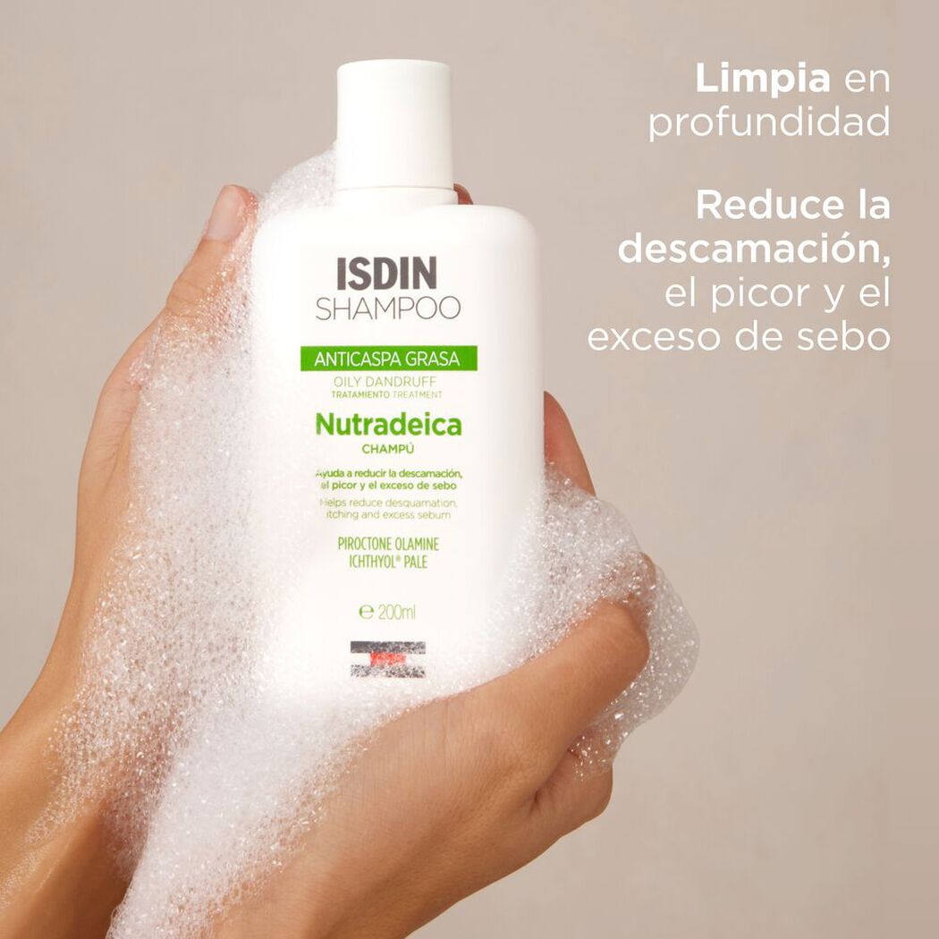 Shampoo Anticaspa Grasa Nutradeica 400mL, , large image number 1