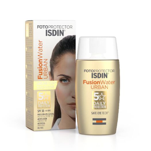 Isdin Fotoprotector Solar Fusion Water Urban SPF 30 Daily Protection x 50 mL, , large image number 0