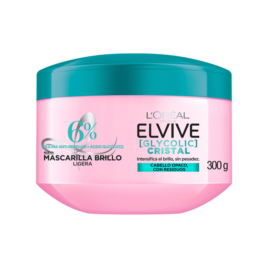 Mascarilla Elvive Glycolic Cristal 300 g, , large image number 0