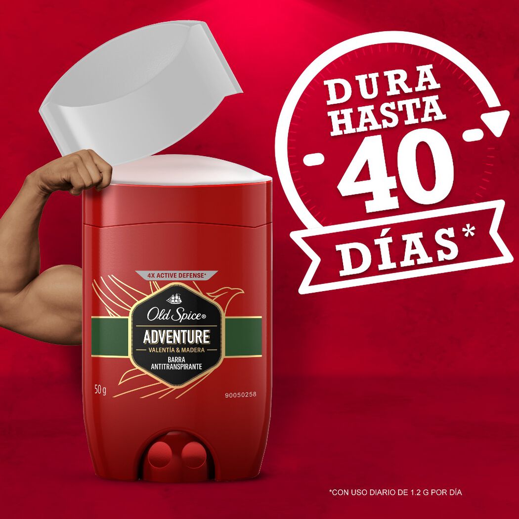 Antitraspirante Old Spice Adventure 50 g, , large image number 4