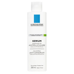 Shampoo La Roche Posay Kerium Anti Caspa Cabello Graso 200 mL